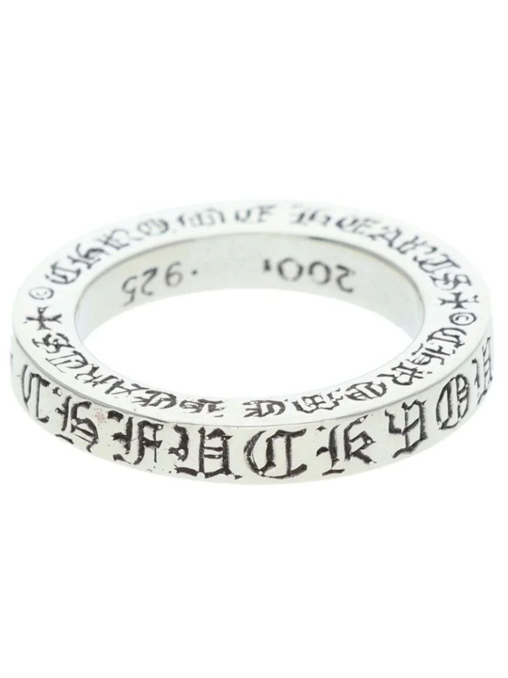 Chrome Hearts Spacer Silver Ring
